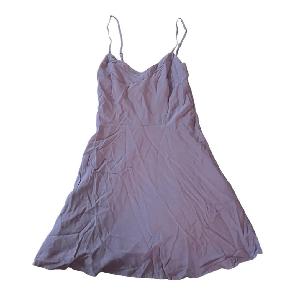 Forever 21 Light Purple V-Neck Small Dress